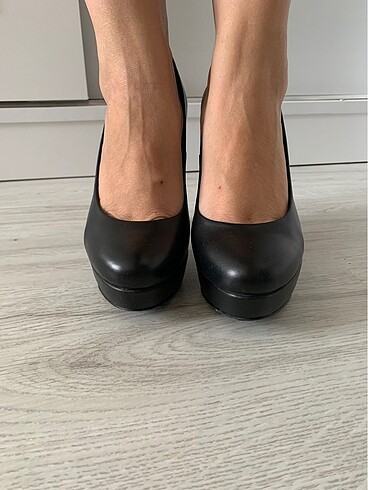 Platform topuk ayakkabı - Görsel 6
