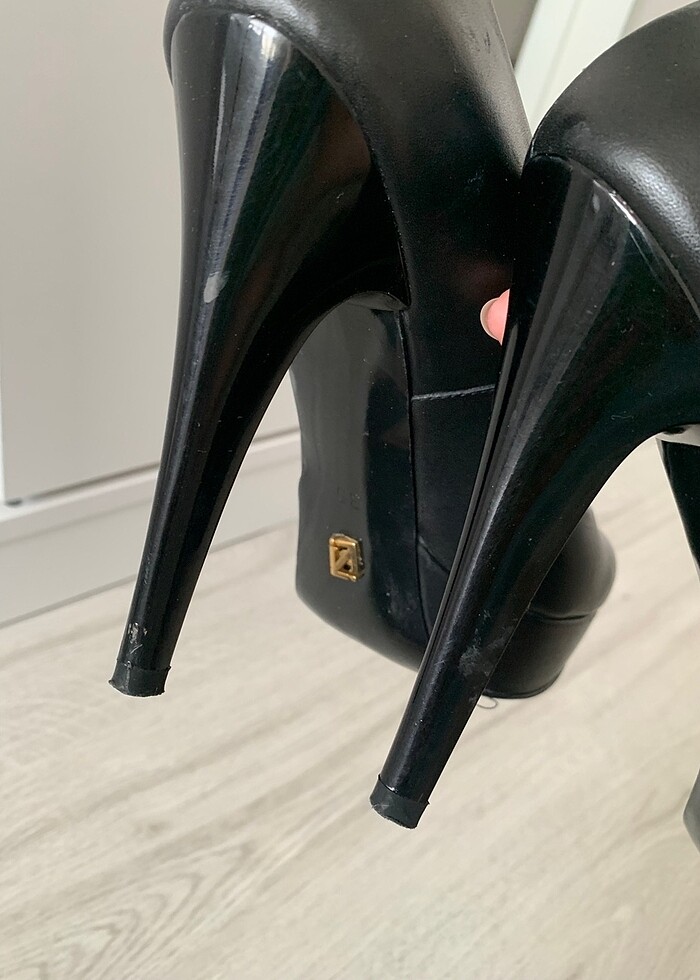 Platform topuk ayakkabı - Görsel 3