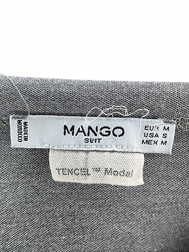 m Beden gri Renk Mango Bluz %70 İndirimli.