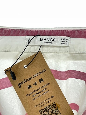 m Beden çeşitli Renk Mango Gömlek %70 İndirimli.