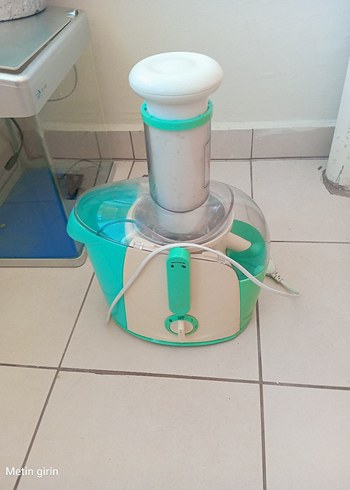 Turkuaz Renkli Meyve Sıkacağı