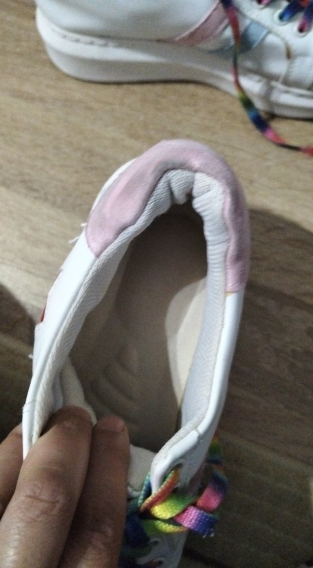 Renkli Bağcıklı Platform Sneaker - Görsel 5