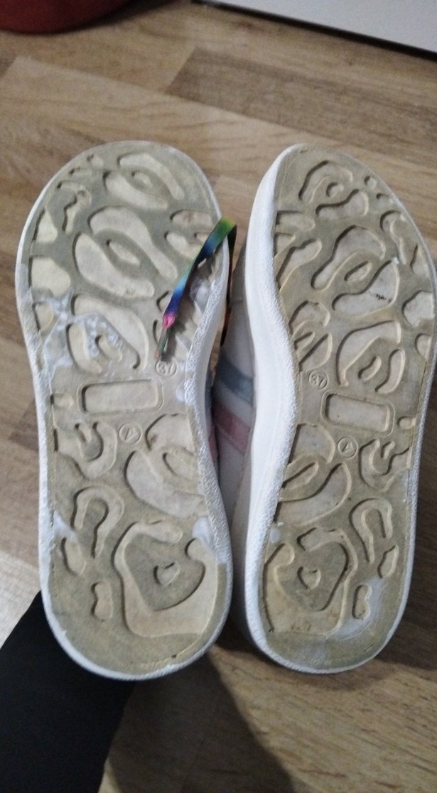 Renkli Bağcıklı Platform Sneaker - Görsel 3