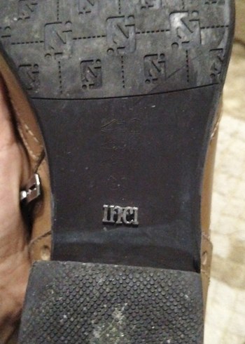 Kahverengi Deri Kadın Dizüstü Bot - Görsel 4