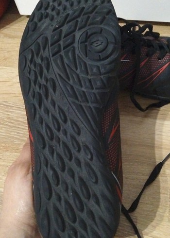 Siyah Bağcıklı Erkek Futbol Ayakkabısı - Görsel 3