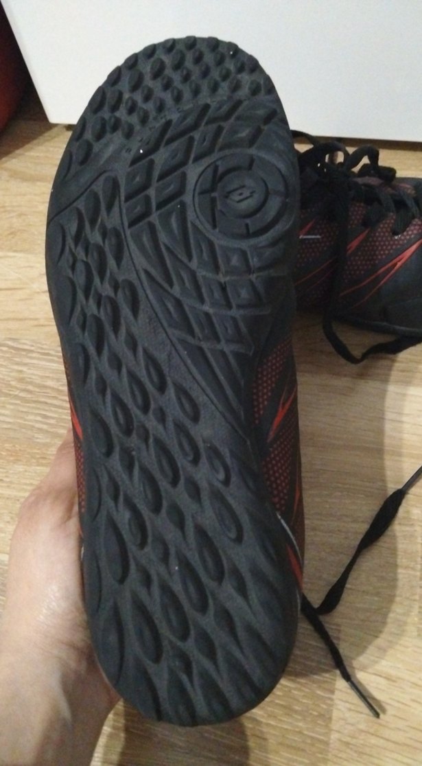 Siyah Bağcıklı Erkek Futbol Ayakkabısı - Görsel 3