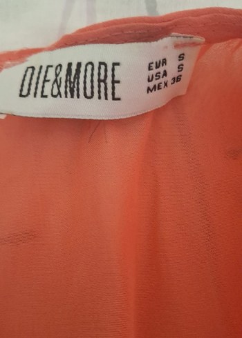 Pembe Straplez Uzun Katlı Elbise - Görsel 2