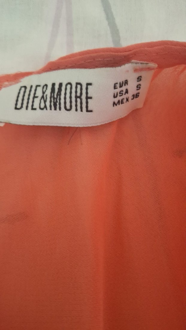 Pembe Straplez Uzun Katlı Elbise - Görsel 2