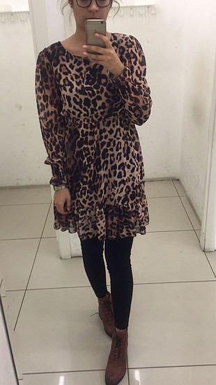 Diğer Leopar elbise