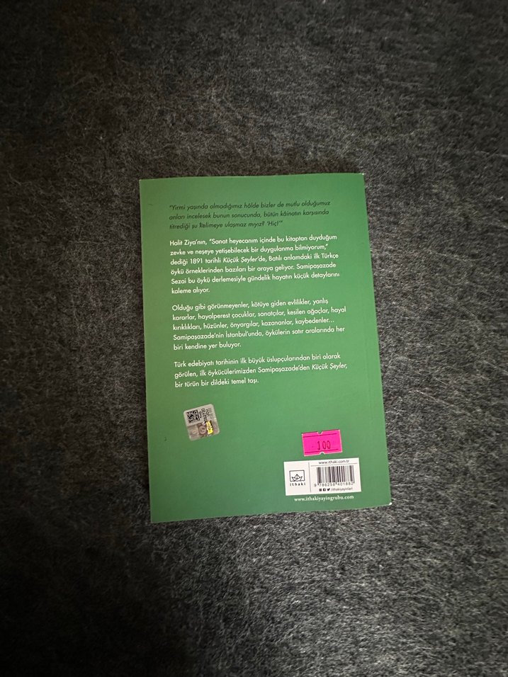 Küçük Şeyler - Sami Paşazade Sezai - Görsel 2