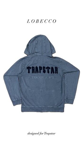TRAPSTAR GRİ NORMAL KALIP UNİSEX ZİP