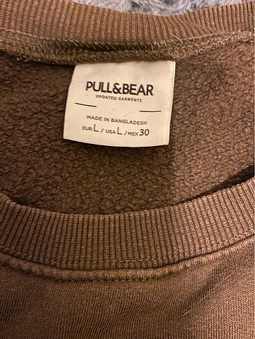 l Beden PULL&BEAR SWEATSHİRT