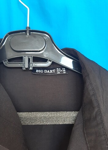 l Beden BIG DART SIYAH GÖMLEK