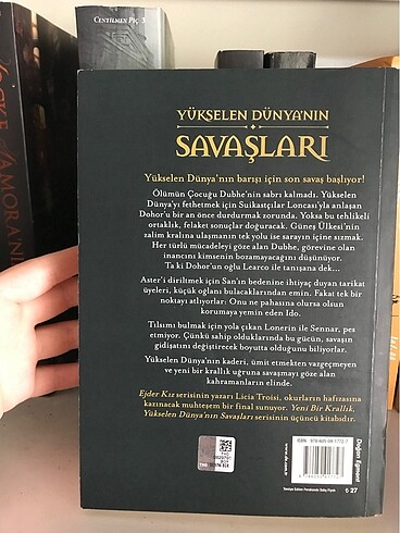  Yükselen Dünyanın Savaşları Licia Troisi