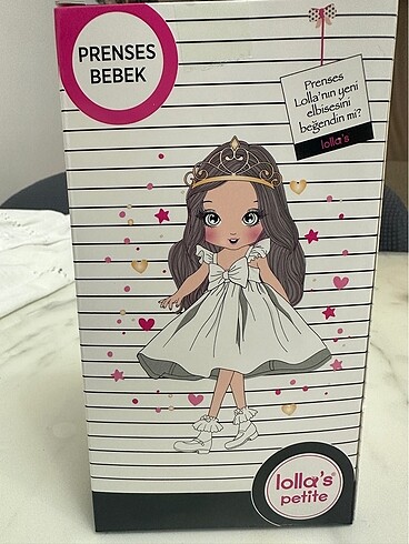 Beden Prenses lola bebek