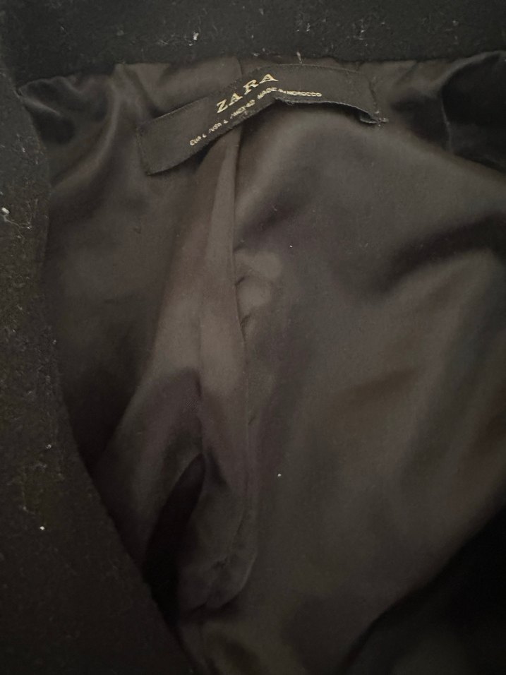 Zara kaşe kaban - Görsel 4