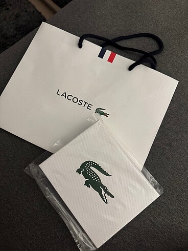  Beden Lacoste erkek cüzdan yeni&etiketli