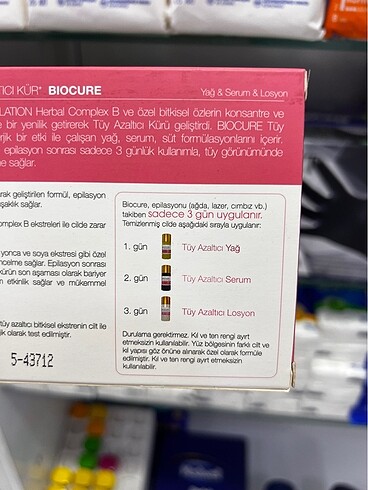 BİODER TÜY AZALTICI KÜR - Görsel 3