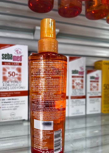  Beden Bioxcin SPF 15 Bronzlaştırıcı Güneş Yağı 200 ml