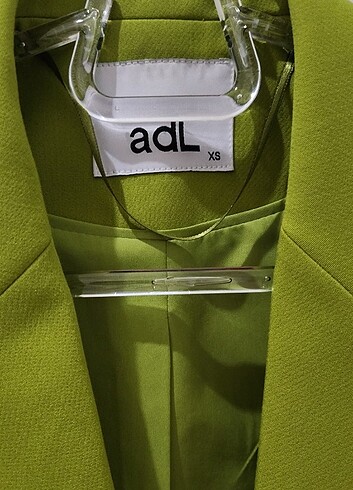 34 Beden yeşil Renk ADL CROP BLAZER