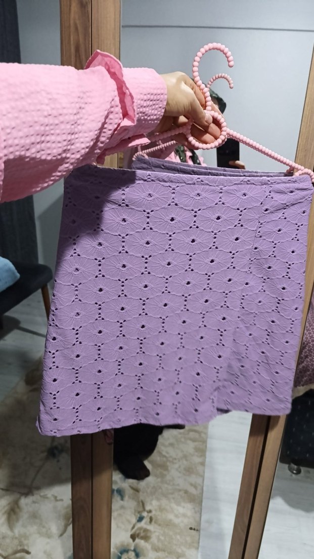 Pastel Mor Bebek Sling - Görsel 2