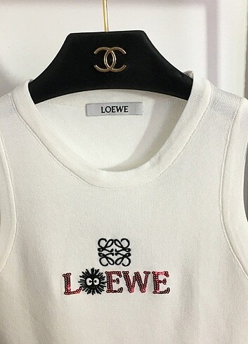 s Beden Loewe baskılı crop