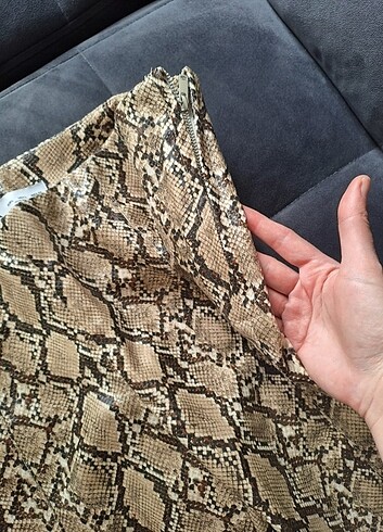 Bershka Leopar desenli pantalon