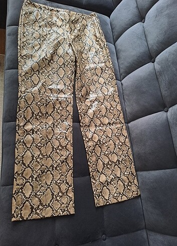 Leopar desenli pantalon