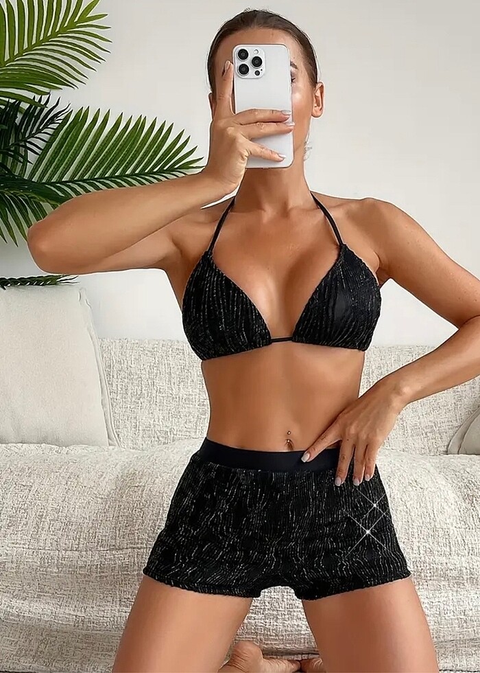 Plaj giyim bikini takımı - Görsel 4