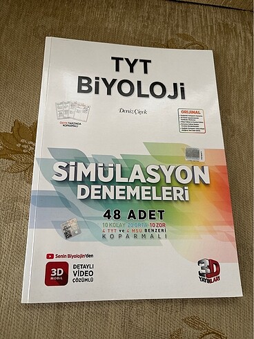 3d tyt biyoloji denemesi