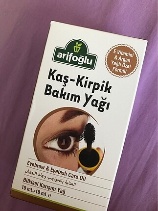 Kaş kirpik yağı