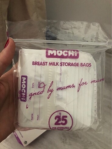 Mochi süt torbası