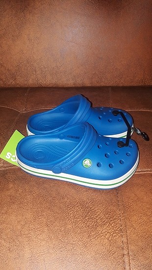 crocs mavi terlik