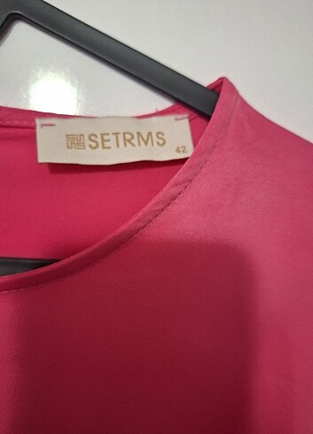 42 Beden pembe Renk Setrms pembe elbise