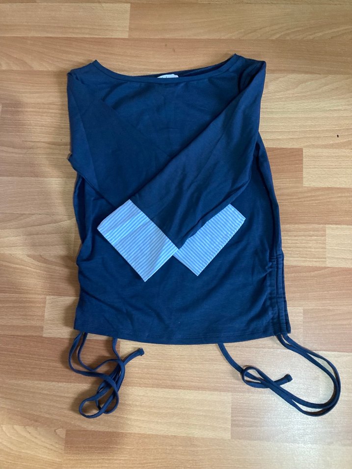 Lacivert renk bluzz - Görsel 2