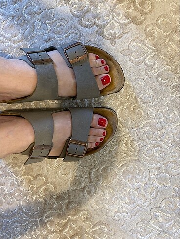 Birkenstock arizona taş rengi terlik