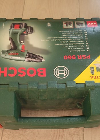 Bosch  şarjlı kablosuz matkap psr960 - Görsel 2