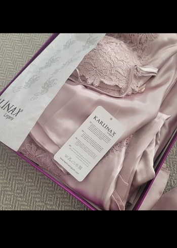 karlinax 6'lı Kadın Pijama çeyiz gecelik Seti - Görsel 2