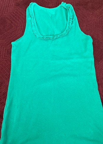 Turkuaz Kız Çocuk Atlet - Görsel 2