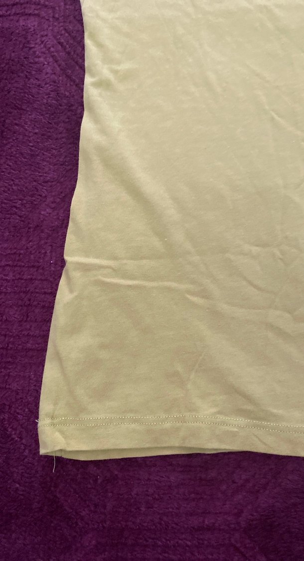 Sarı Düğmeli Uzun Kollu Hamile Tişörtü - Görsel 3