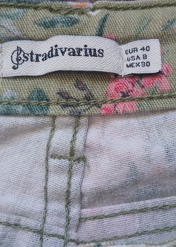 Çiçek Desenli Bohem Mini Şort - Görsel 2