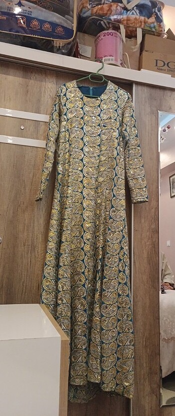 38 Beden Balık model elbise