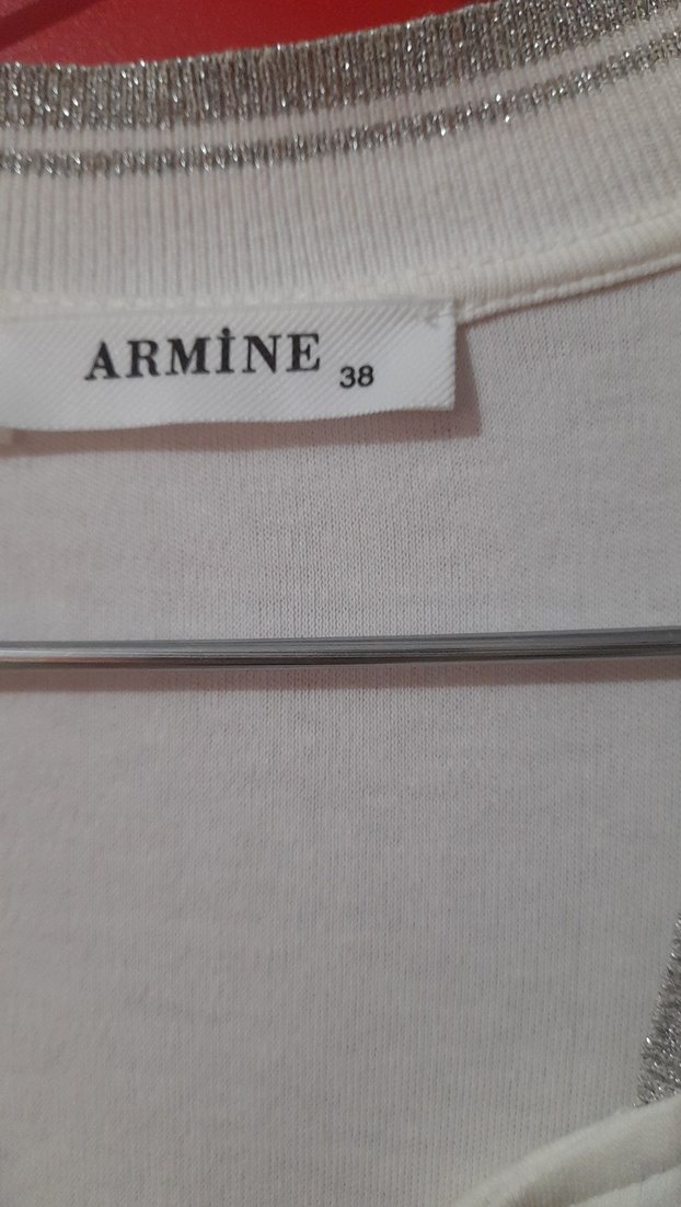 Uzun Beyaz Düğmeli kap - Görsel 3