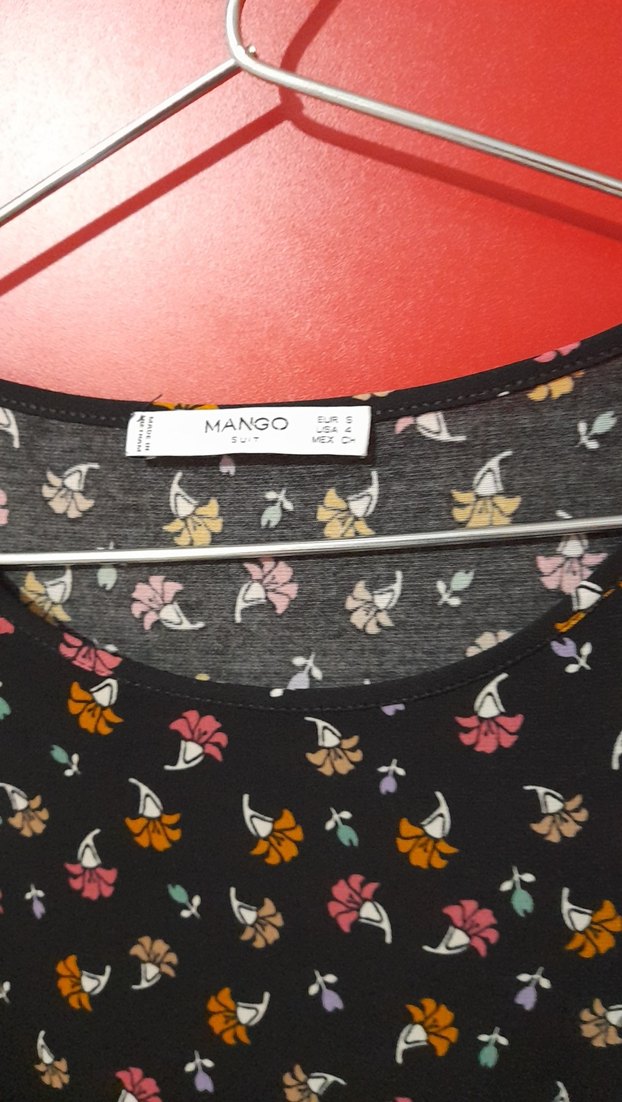 Çiçek Desenli, Piliseli Hamile Midi Tunik - Görsel 3