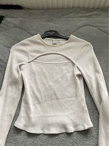 xl Beden pencere yaka crop