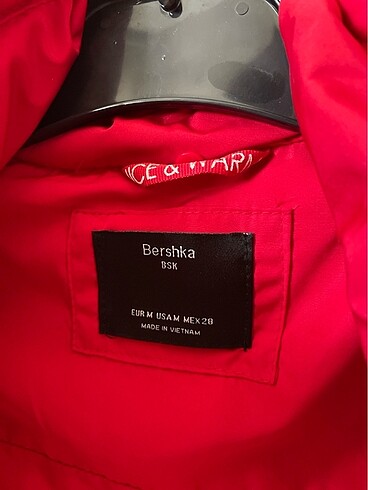 Bershka bershka kırmızı mont