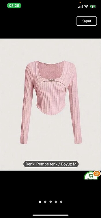 shein pembe crop