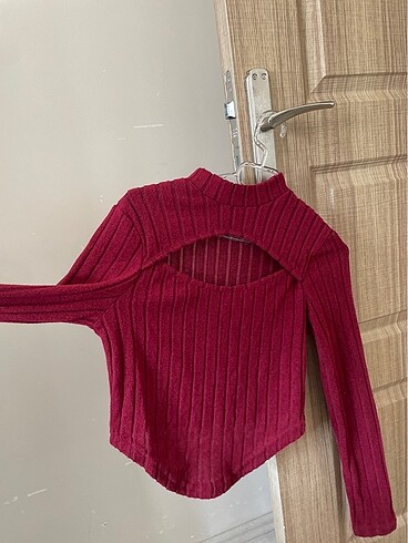 shein bordo crop