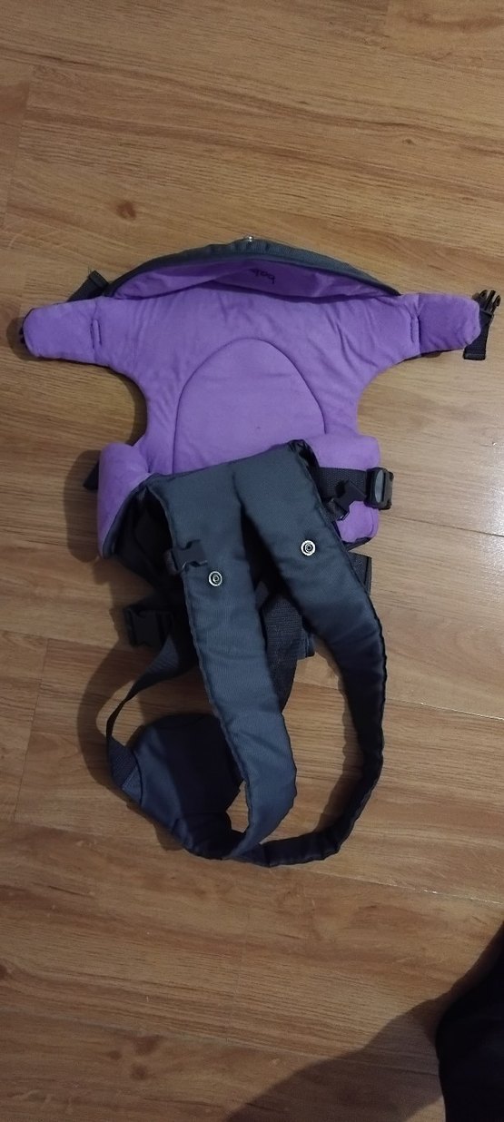 Mor Çocuk Taşıma Çantası (kanguru) - Görsel 3