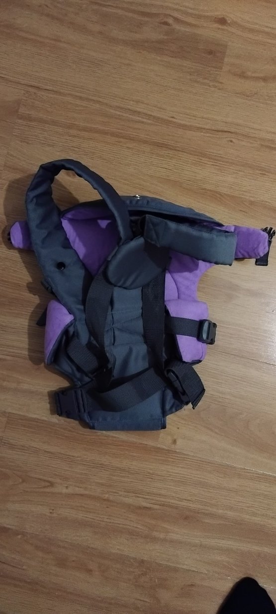 Mor Çocuk Taşıma Çantası (kanguru) - Görsel 4